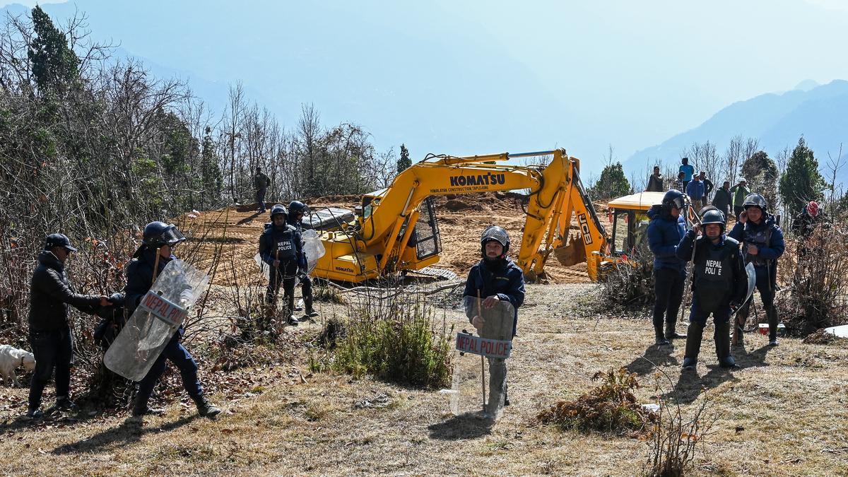 24 injured in clashes between security forces and protesters opposing cable car project in eastern Nepal