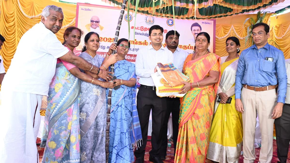 Coimbatore Collector launches distribution of Pongal gift hampers