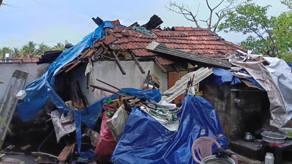 Summer showers, strong winds damage over 200 houses in Ernakulam