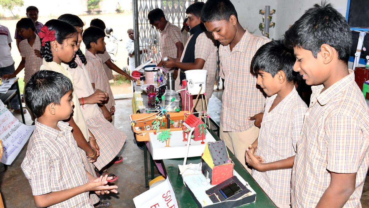Government school students showcase innovative ideas at science exhibition