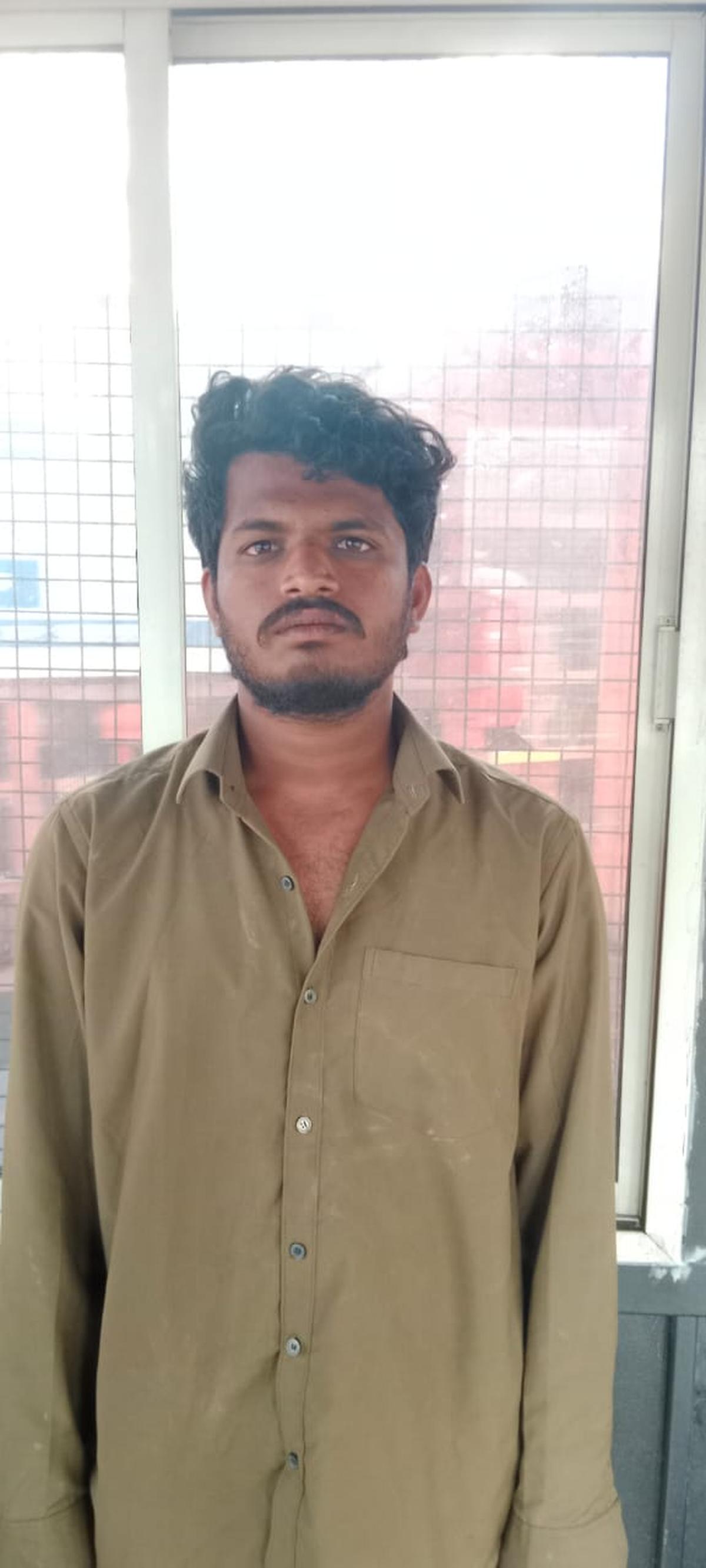 The accused M. Uday Kiran