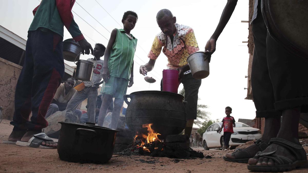 Sudan officials say airstrike kills 17, including 5 children, in capital Khartoum