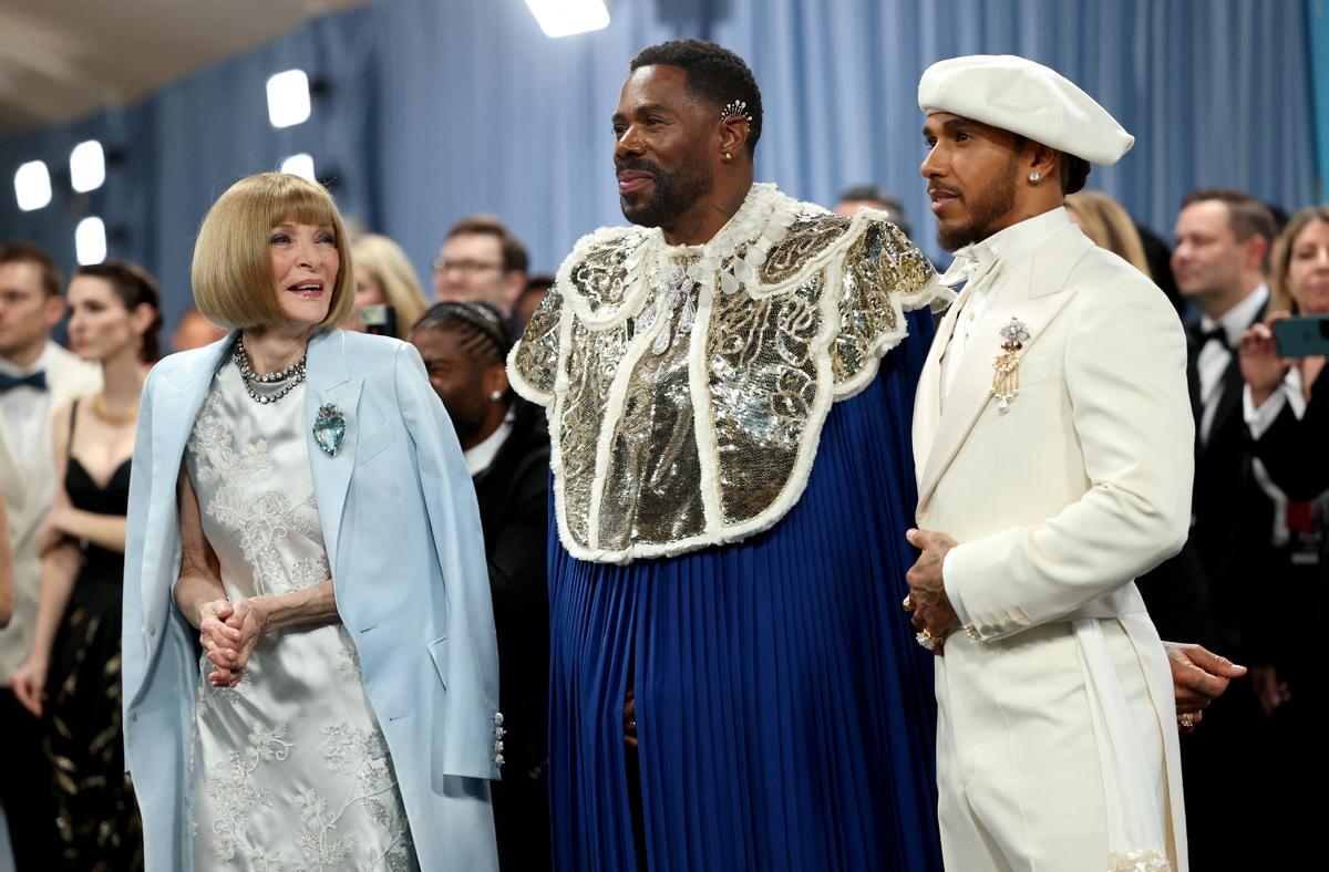 Met Gala 2025 kicks off with Colman Domingo, Lewis Hamilton, and Shah Rukh  Khan - The Hindu