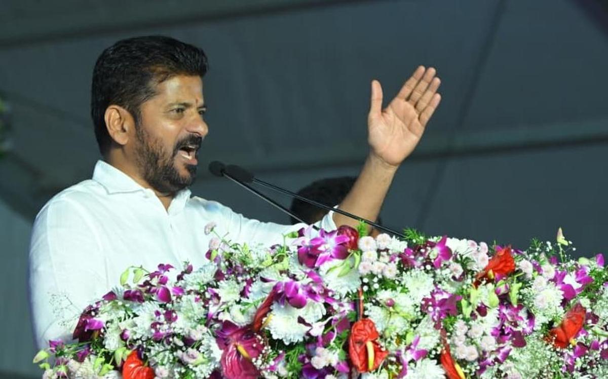 Hyderabad, Telangana, 02/12/2025: Chief Minister A. Revanth Reddy to declare open Dr. Manmohan Singh Earth Sciences University at Kothagudem in Bhadradri Kothagudem district. He will later address a public meeting to mark the two-years celebrations of Congress Government in the State. on Tuesday, December 02, 2025. Photo: Special Arrangements  / The Hindu