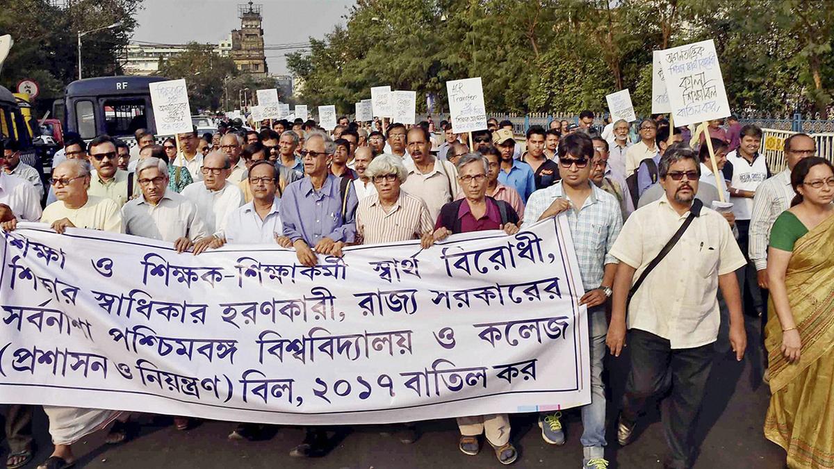 ‘Vendetta’ transfers for demanding DA, say Bengal teachers