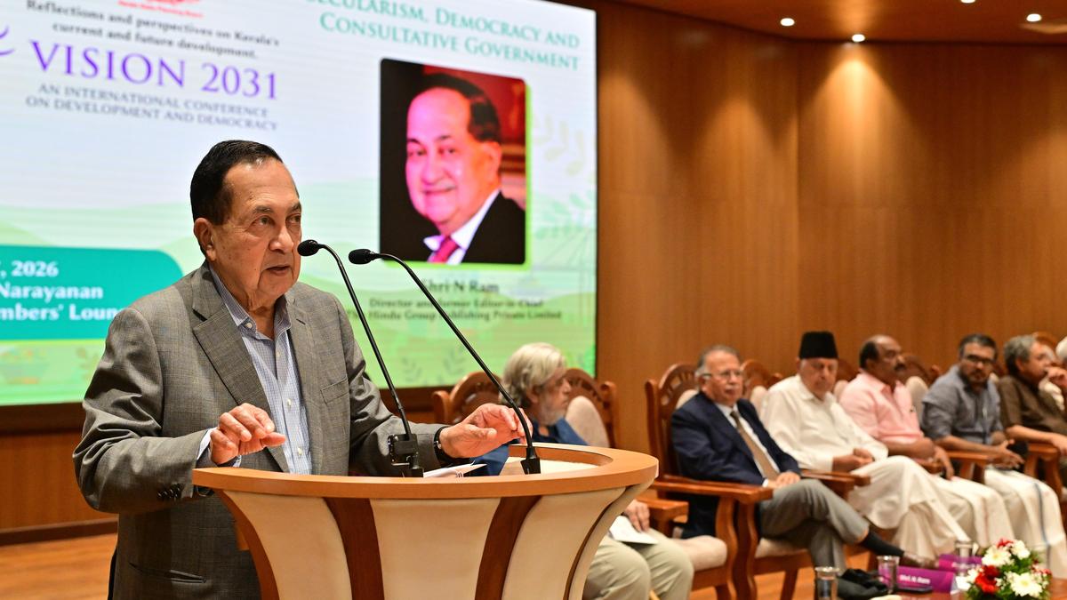 Kerala closest representation of high human development society in India: N. Ram