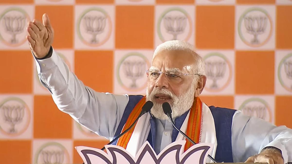 RJD bagged Bihar CM candidate post from Congress at gunpoint, alleges PM Modi