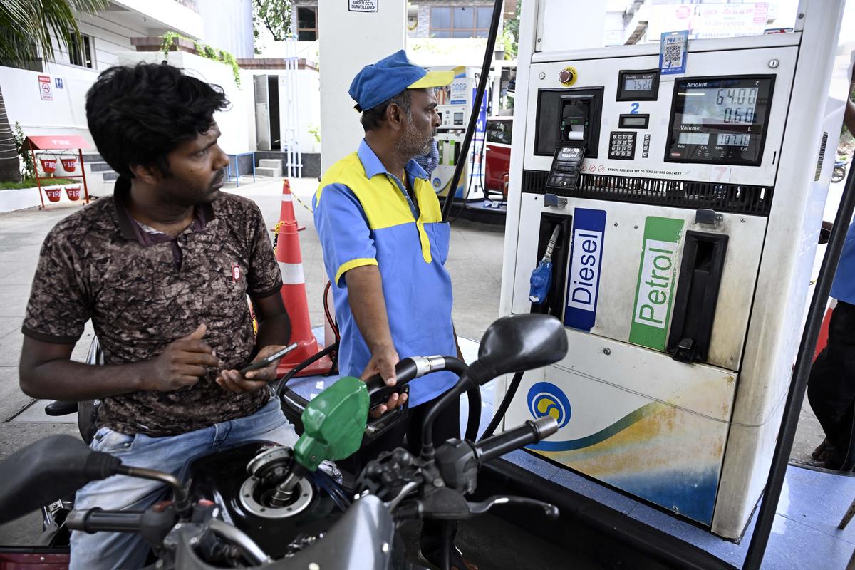 thehindu.com - The Hindu Bureau - Fuel price hike: Petrol in Bengaluru at ₹108.09, diesel at ₹95.99