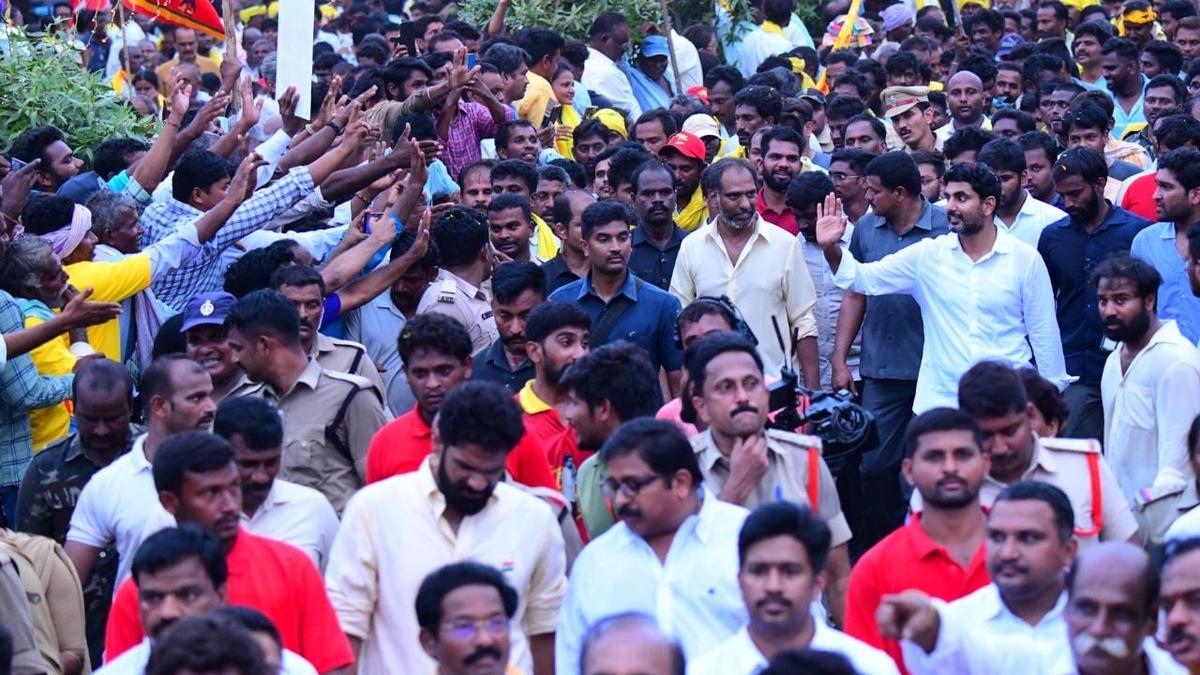 Yuva Galam padayatra: TDP fully charged up to face 2024 election