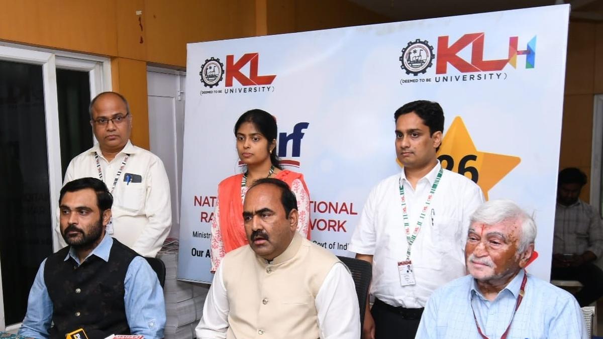20 faculty from K L Deemed to be University recognised among top 2% world researchers, says V-C