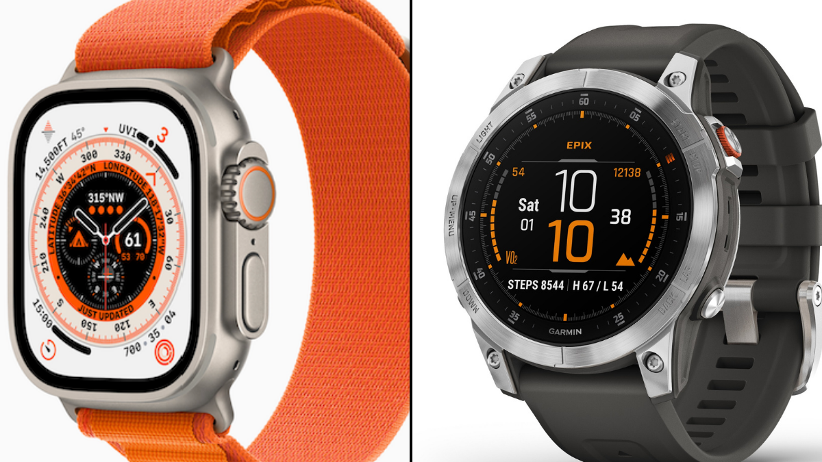 How Apple Watch Ultra compares against Garmin Epix 2?