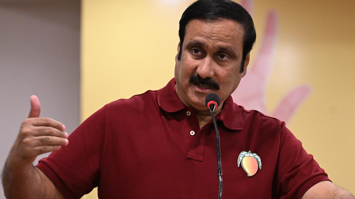 Anbumani condemns sexual assault of young woman by policemen in Tiruvannamalai