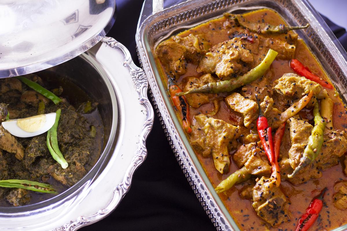 Dry curries dominate the table in Bhopal