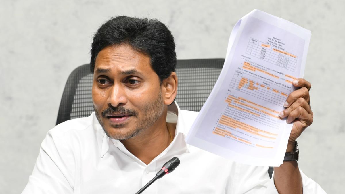 Naidu spreading lies on TTD laddu ghee adulteration, alleges Jagan