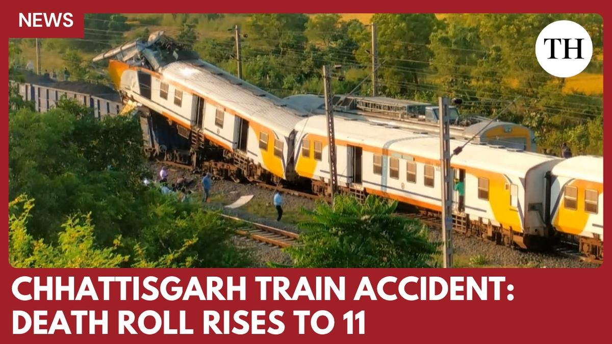 Watch: Death toll rises to 11 in Chhattisgarh train crash near Bilaspur