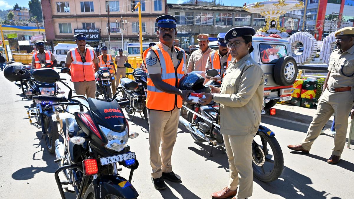 24-hour motorcycle patrol inaugurated in the Nilgiris
