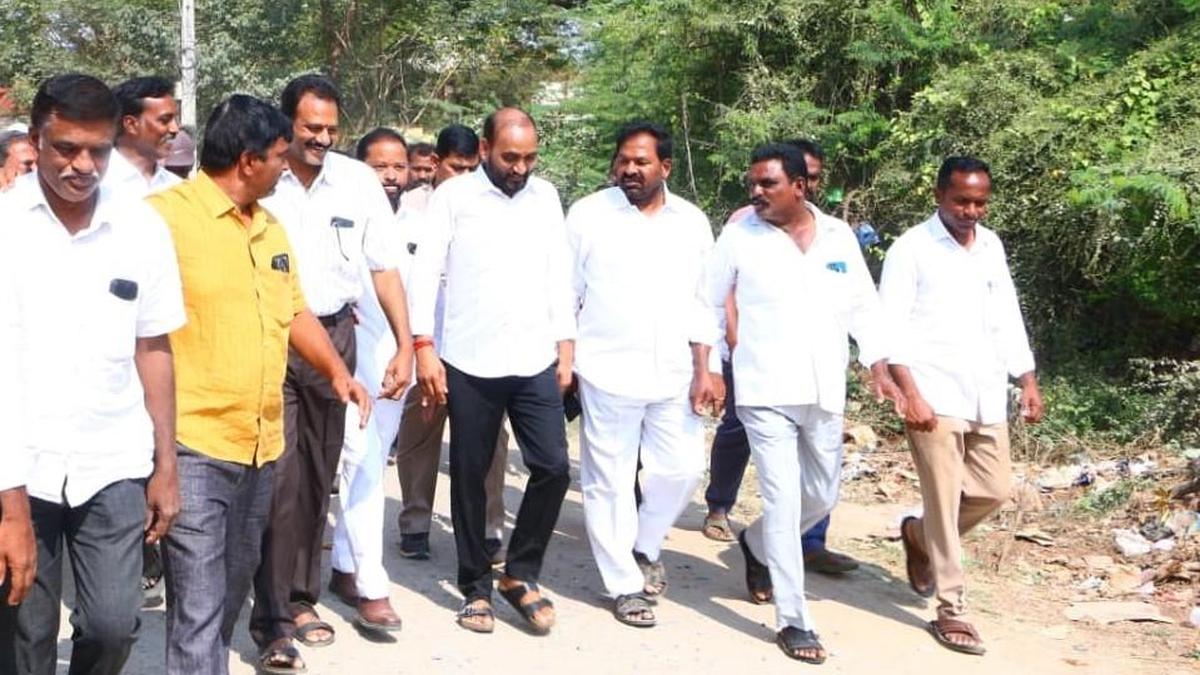Drainage works worth ₹1.17 crore taken up at Vinjamur in Nellore district