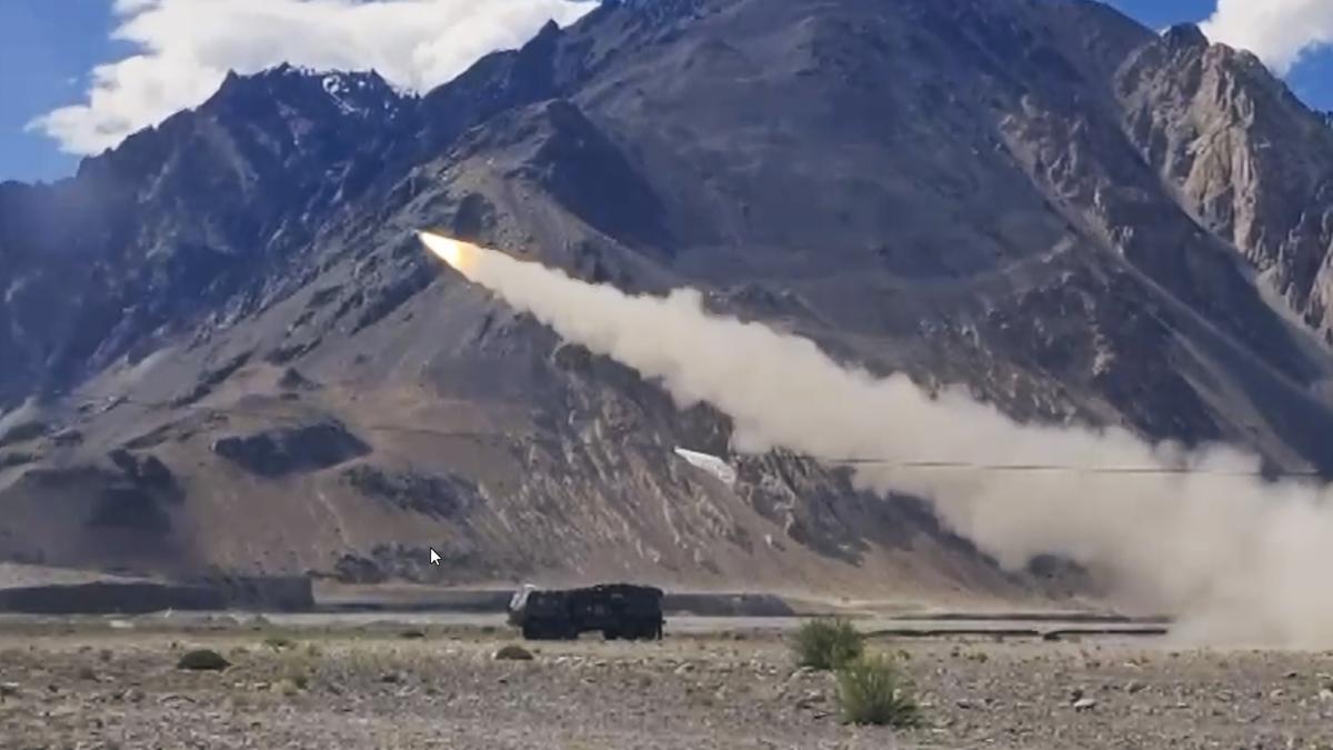 Akash Prime successfully tested in Ladakh by Indian Army - The Hindu
