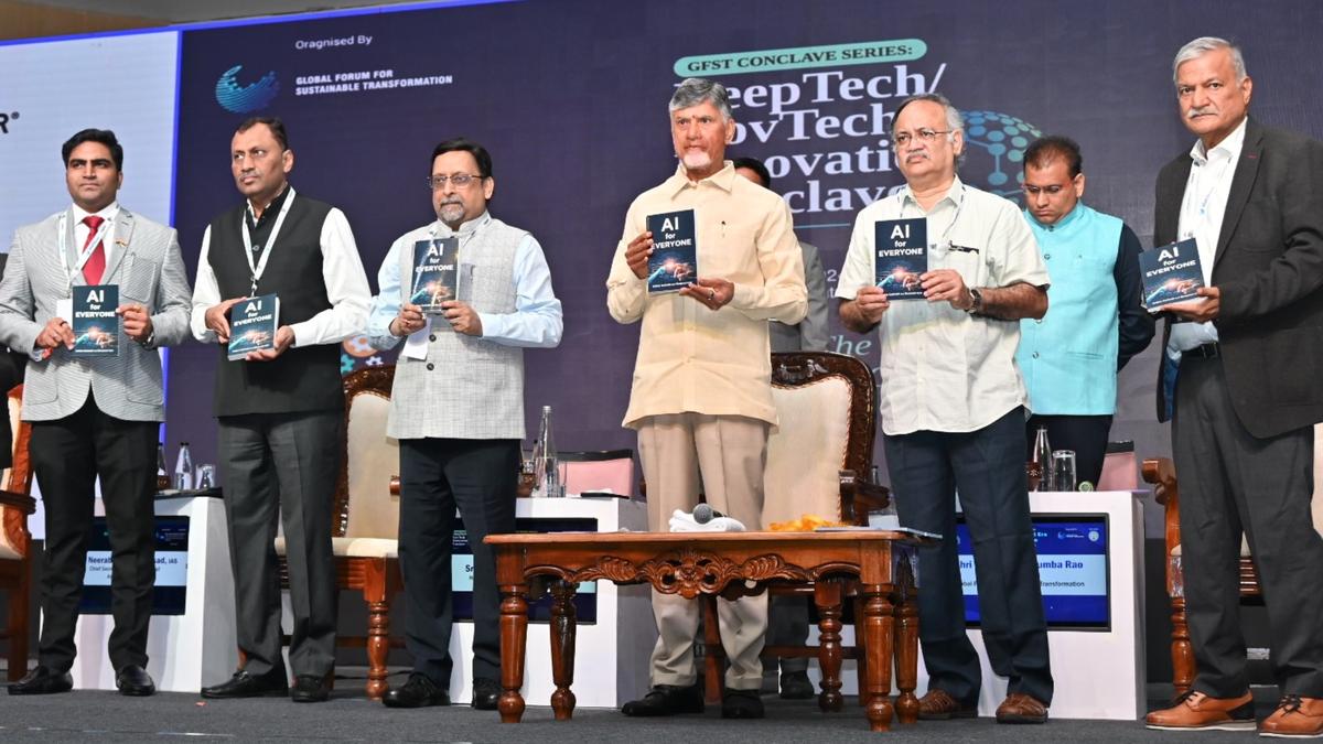 Chief Minister Chandrababu Naidu emphasises tech-powered Swarnandhra A.P. at DeepTech conclave in Vizag
