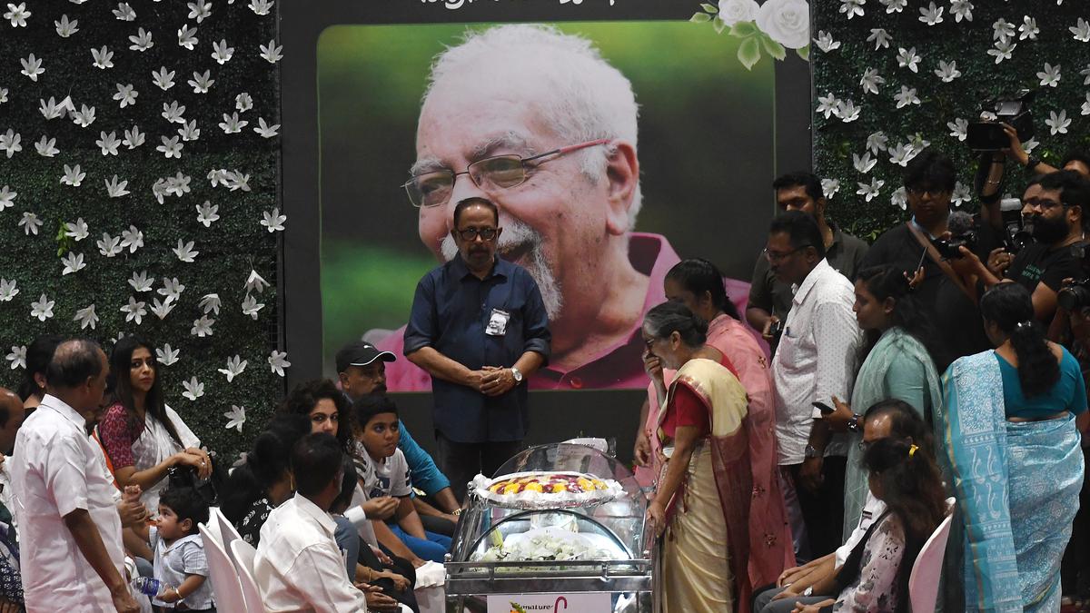 K.G. George cremated with State honours
