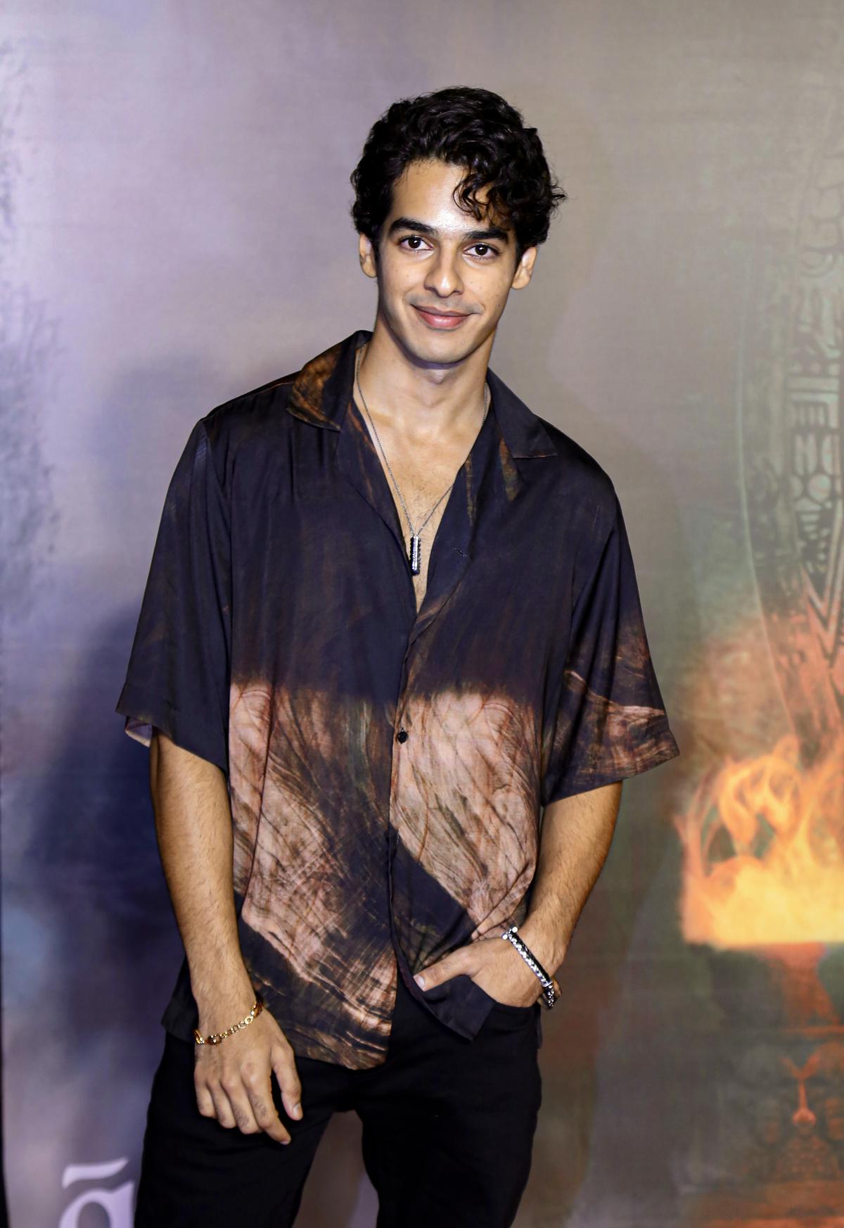 Ishaan Khatter in a special screening of the movie ‘Phone Bhoot’ in Mumbai