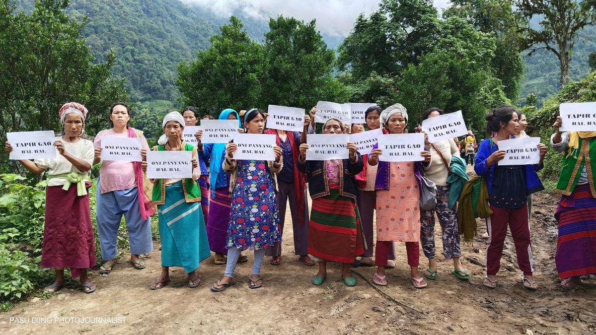 Arunachal villagers protest security build-up for proposed mega dam