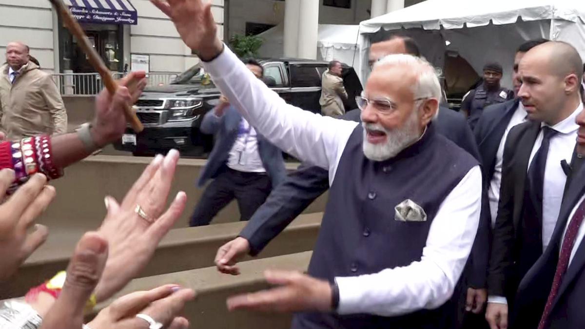 PM Modi lands in U.S. capital, to meet Joe Biden