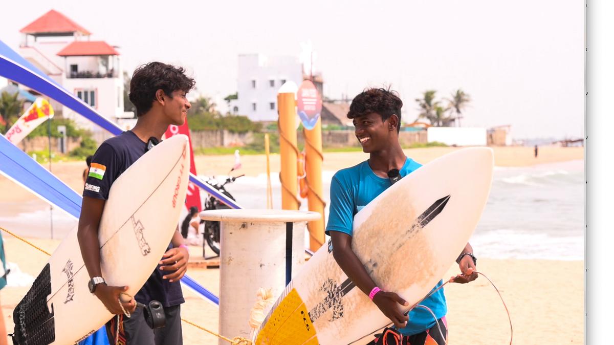 Sixteen-year-olds Tayin Arun and Kishore Kumar