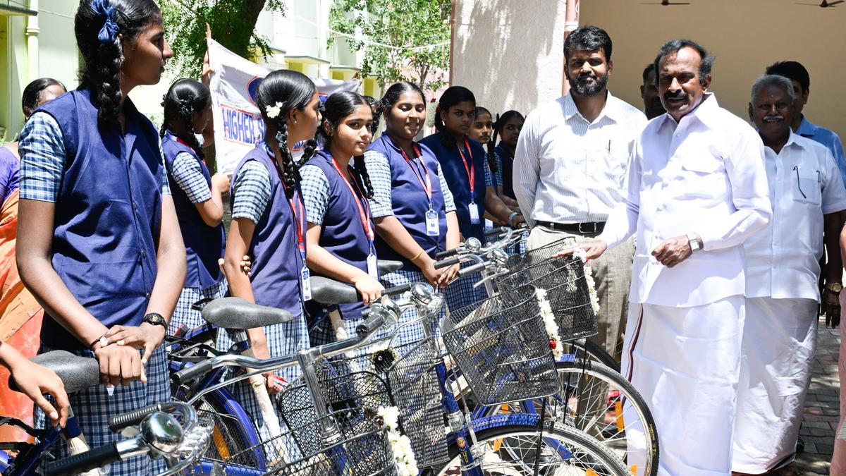 14,199 bicycles allotted for school students in Erode district