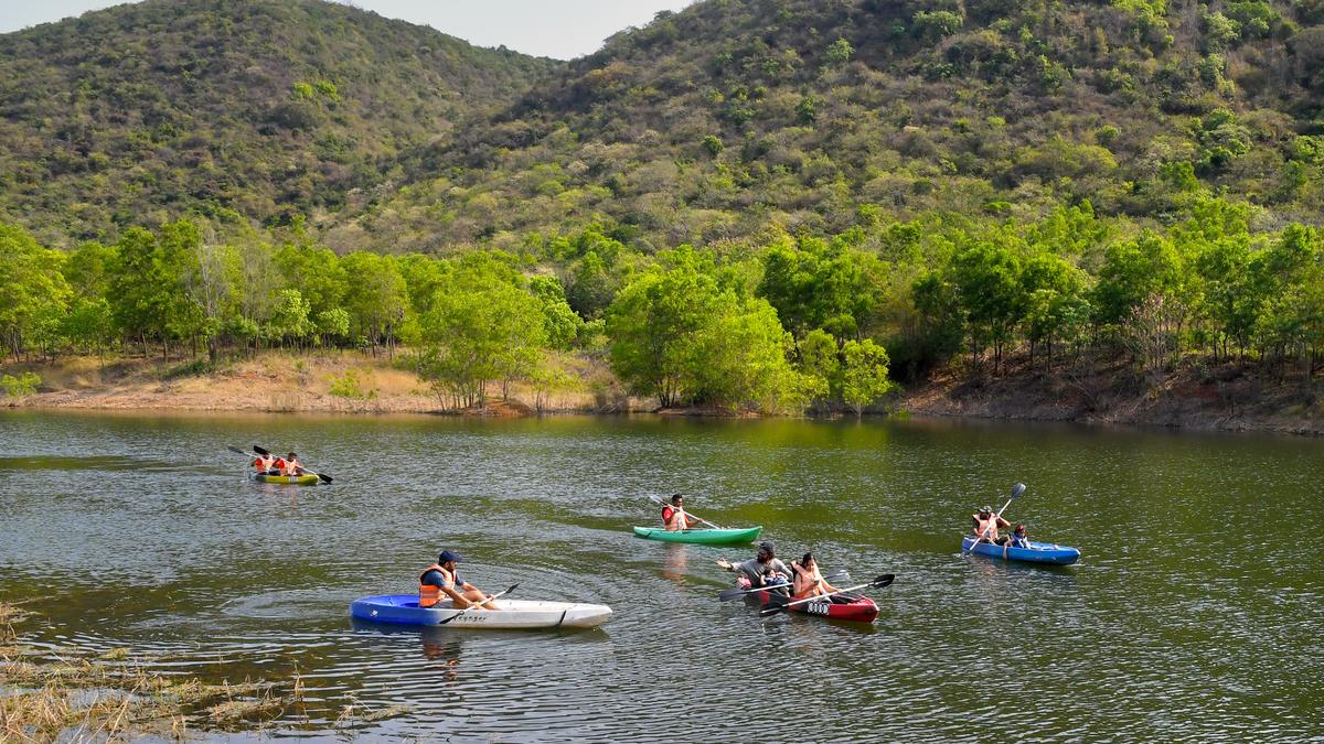 Kambalakonda Wildlife Sanctuary in Visakhapatnam is abuzz with