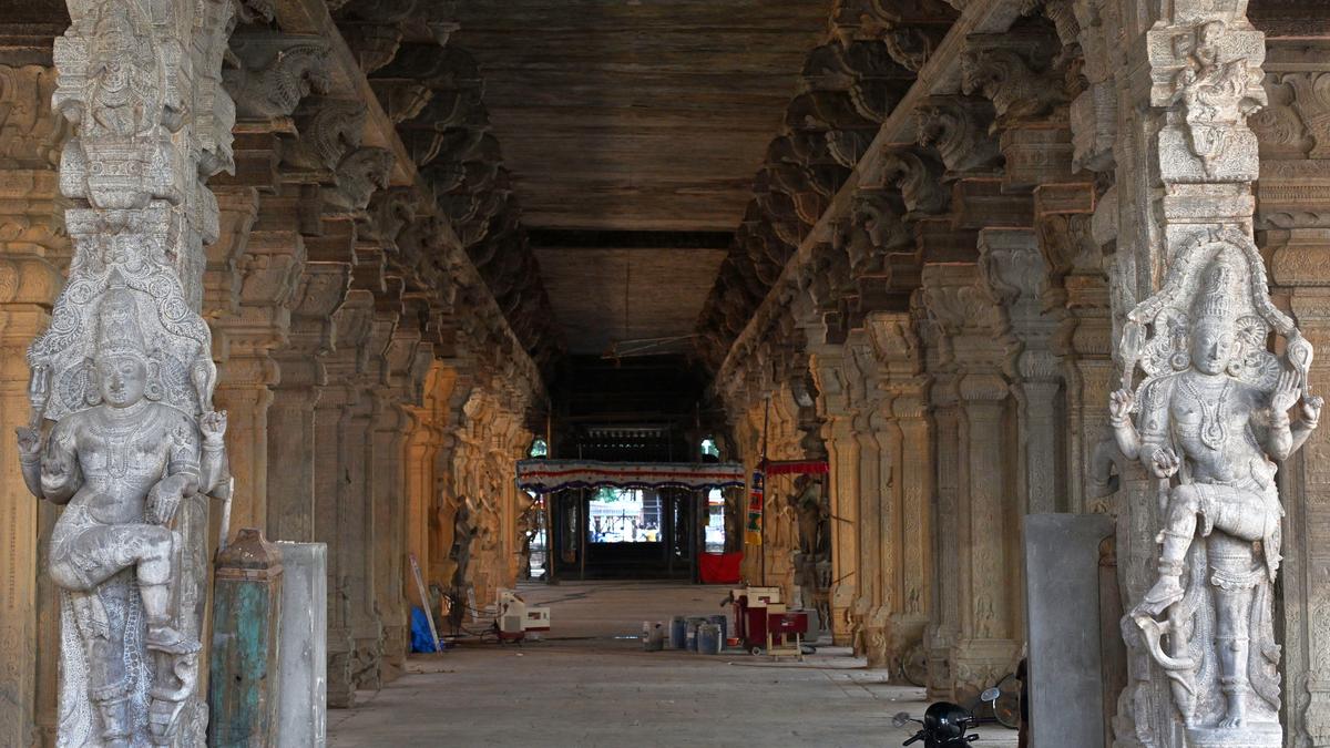 Renovation work at Madurai Meenakshi Temple progressing at brisk pace