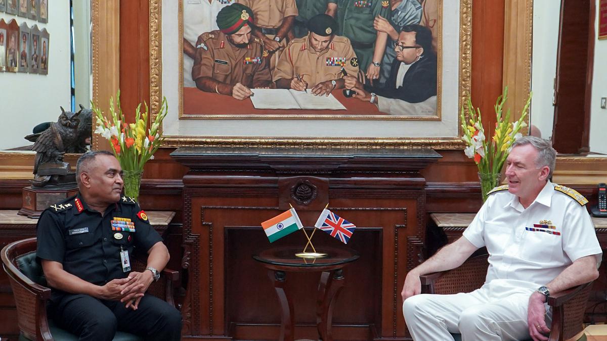 India-U.K. discussing MoU for training, cooperation on electric propulsion: U.K. CDS Radakin