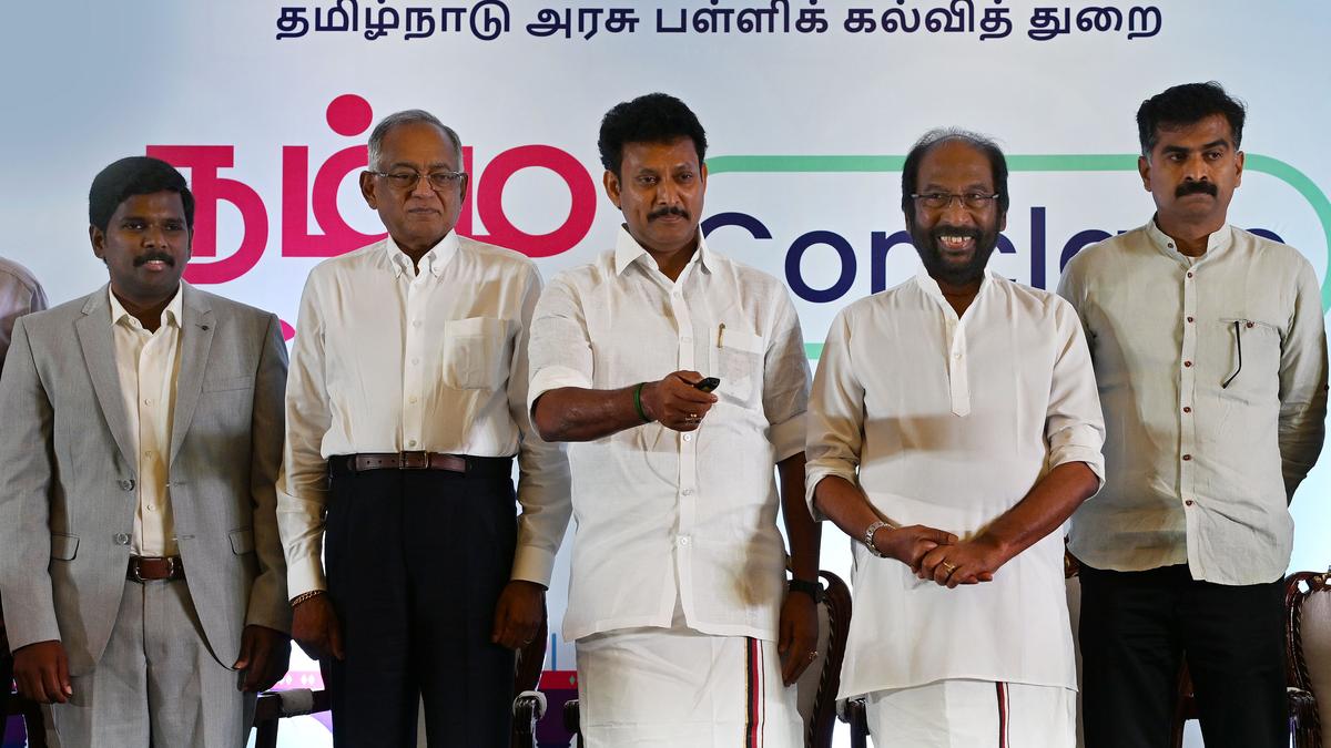 ₹141 cr. promised for ‘Namma School Namma Ooru Palli’; web page launched to connect alumni of govt. schools