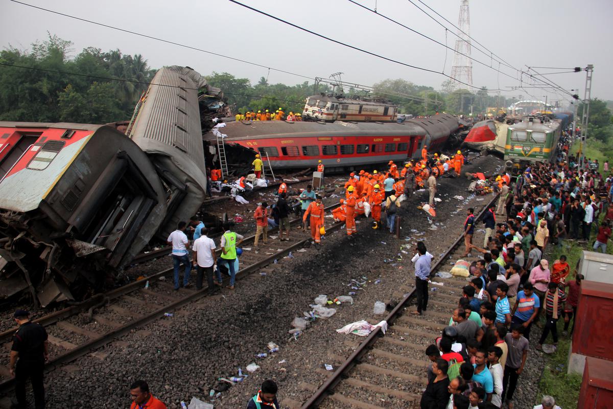 In Frames A Glimpse Of The Triple Train Tragedy In Odishas Balasore District The Hindu