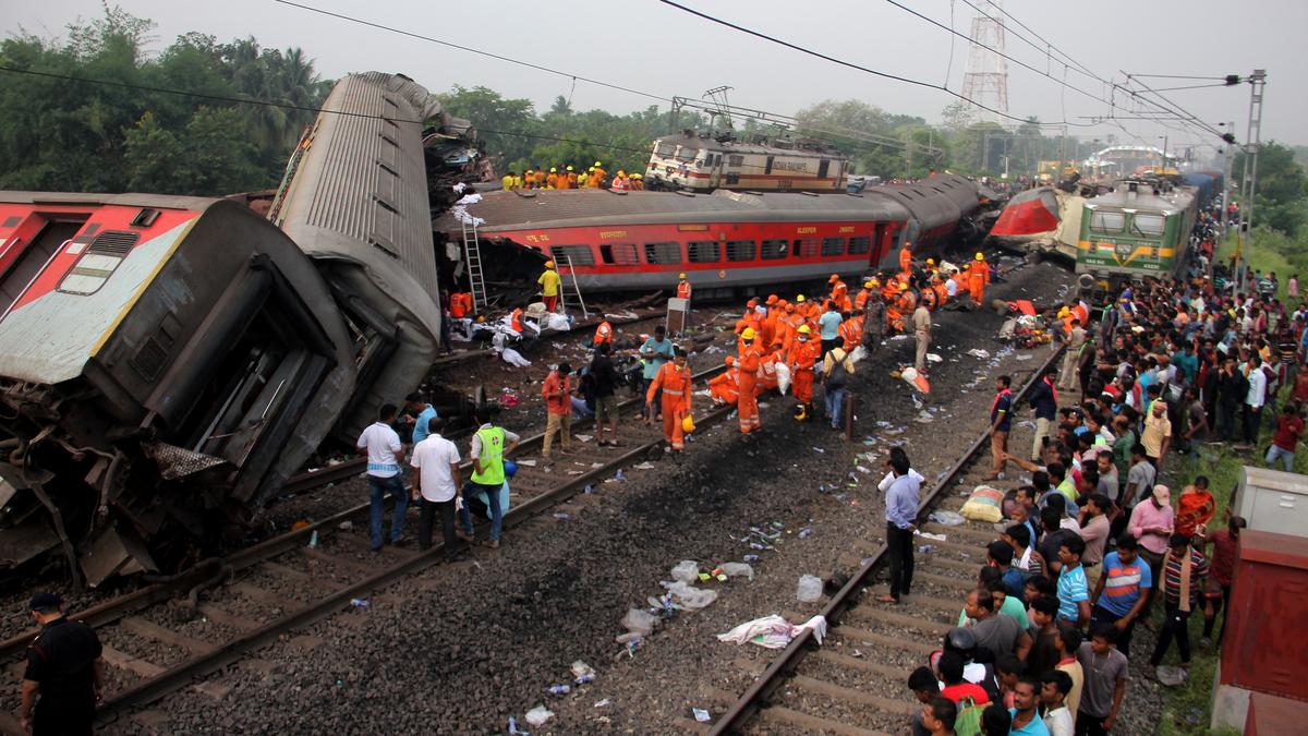 Odisha train accident Data logger analysis to provide crucial