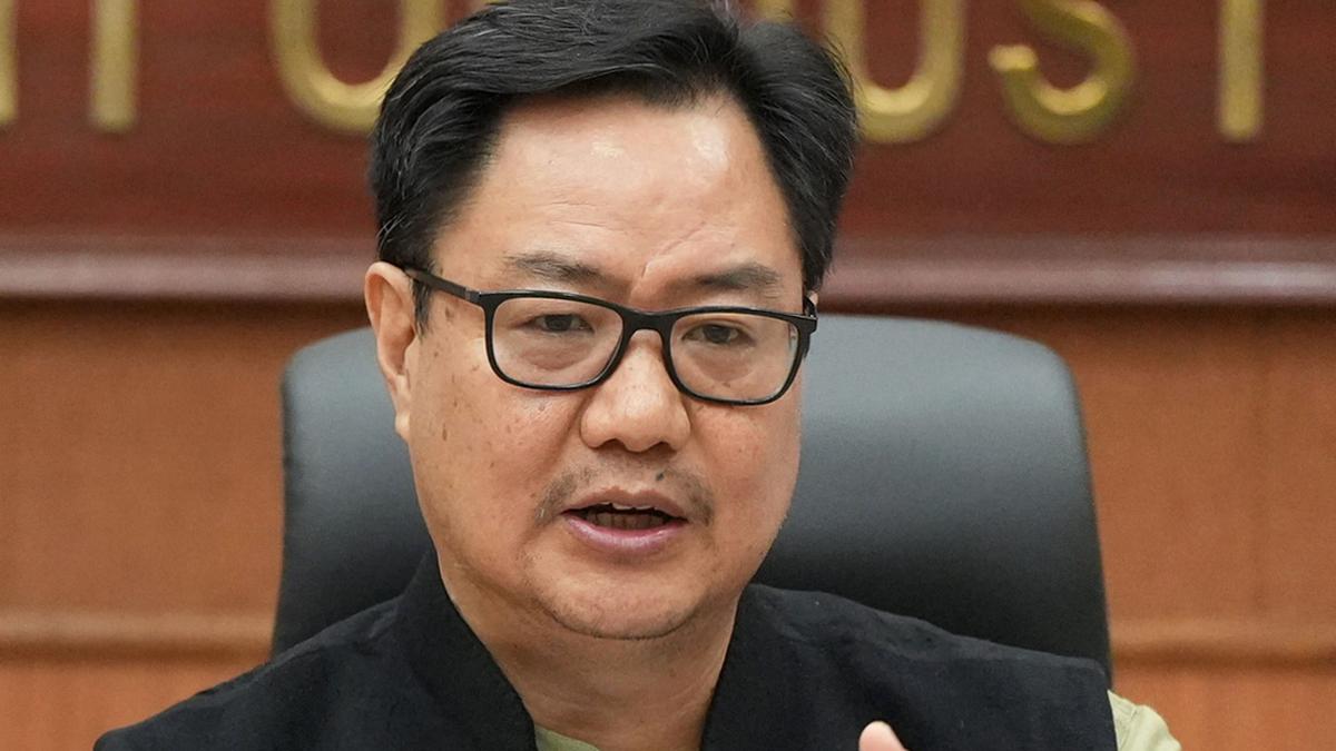 Waqf Bill for welfare of poor Muslims; Naidu, Nitish support it, says Kiren Rijiju