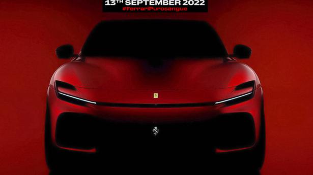 Ferrari to unveil Purosangue on September 13