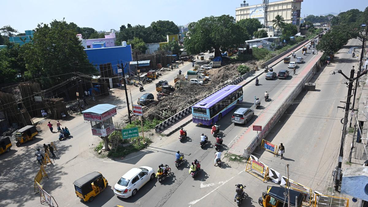 Kalpalam Road closed for vehicular traffic in Madurai