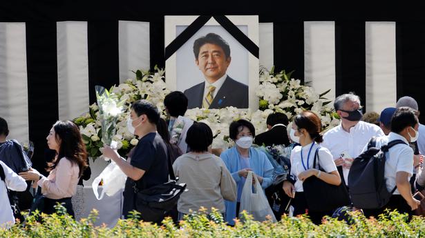 Tense Japan holds funeral for assassinated ex-leader Abe