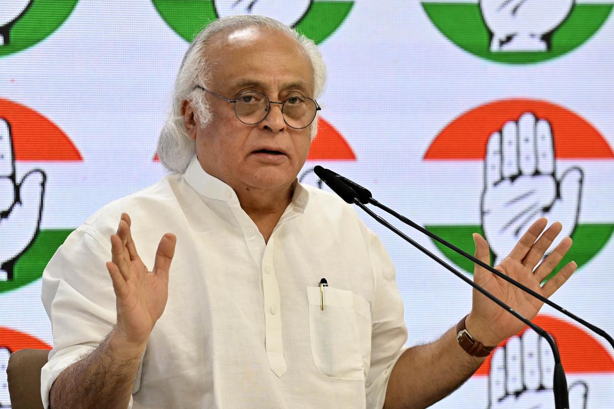 Congress General Secretary Jairam Ramesh. File Congress General Secretary Jairam Ramesh. File