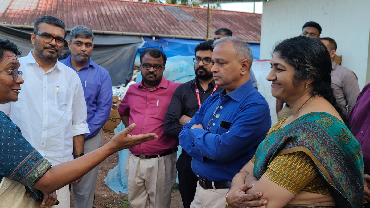 M.B. Rajesh visits ‘Plastic to Power Plant’ at NIT Calicut
