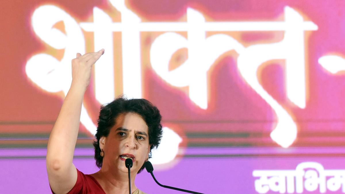 Priyanka Gandhi Vadra calls NEP ‘ideological brainwashing’, Education Minister says ‘political opportunism’