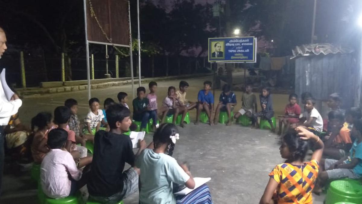 At this neighbourhood in Chennai, children raise their concerns and demands