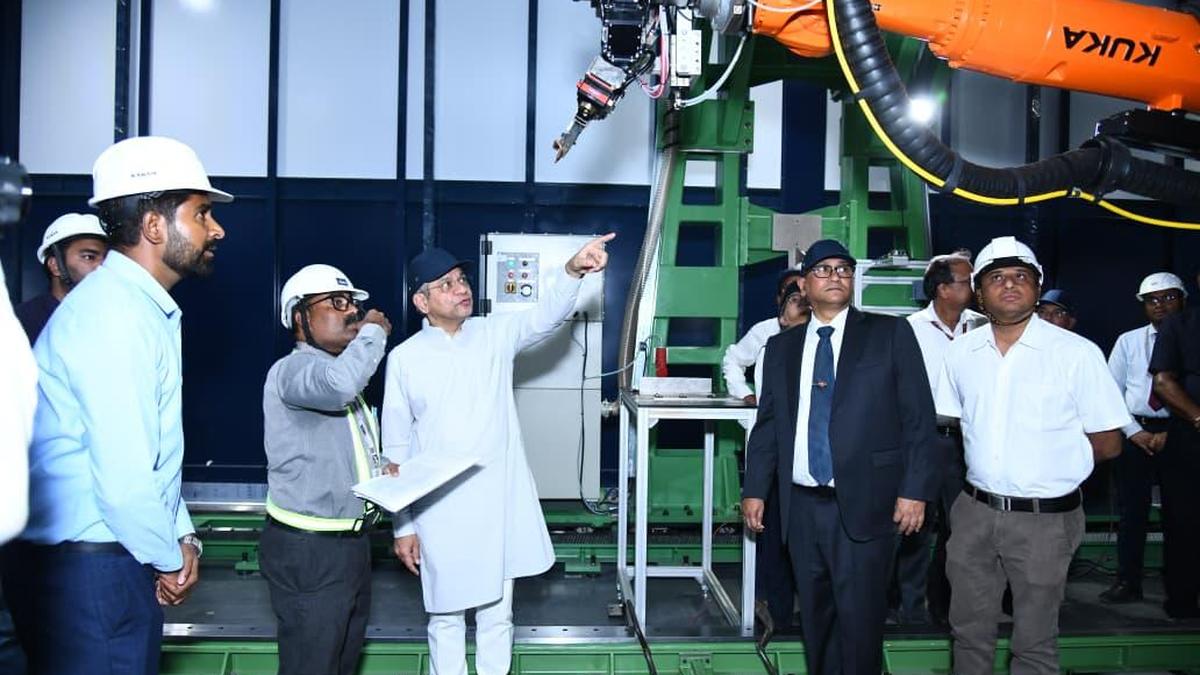 Vaishnaw inaugurates facility dedicated to manufacturing of high-speed rail