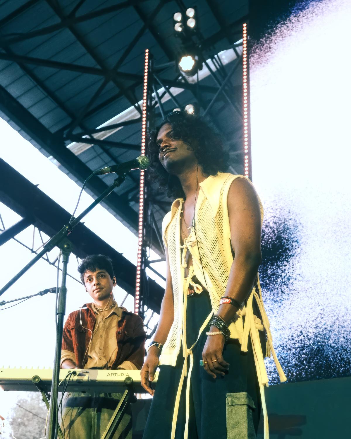 Auxomyciaq at Homegron Festival in Mumbai in February 2025 Auxomyciaq at Homegron Festival in Mumbai in February 2025