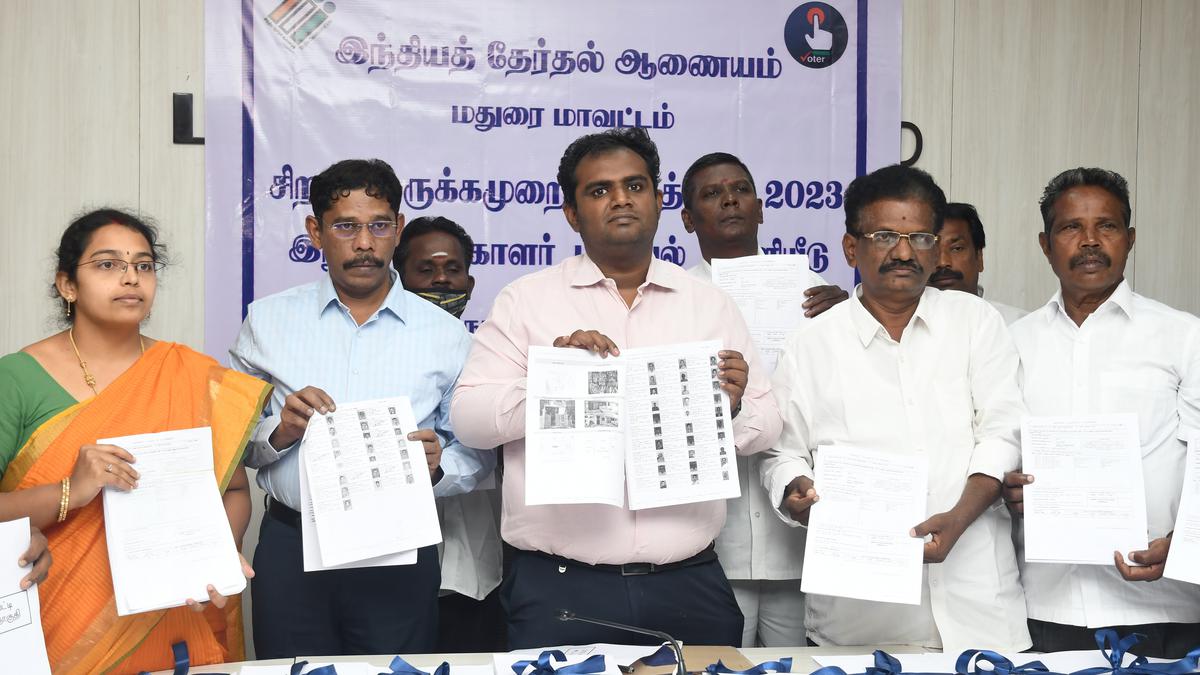 Madurai district has 26.49 lakh voters