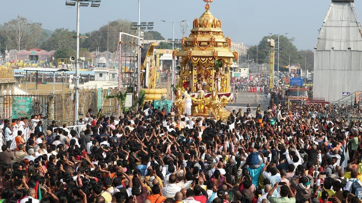 Tirumala dazzles as Vaikuntha Dwaram opens for Ekadasi