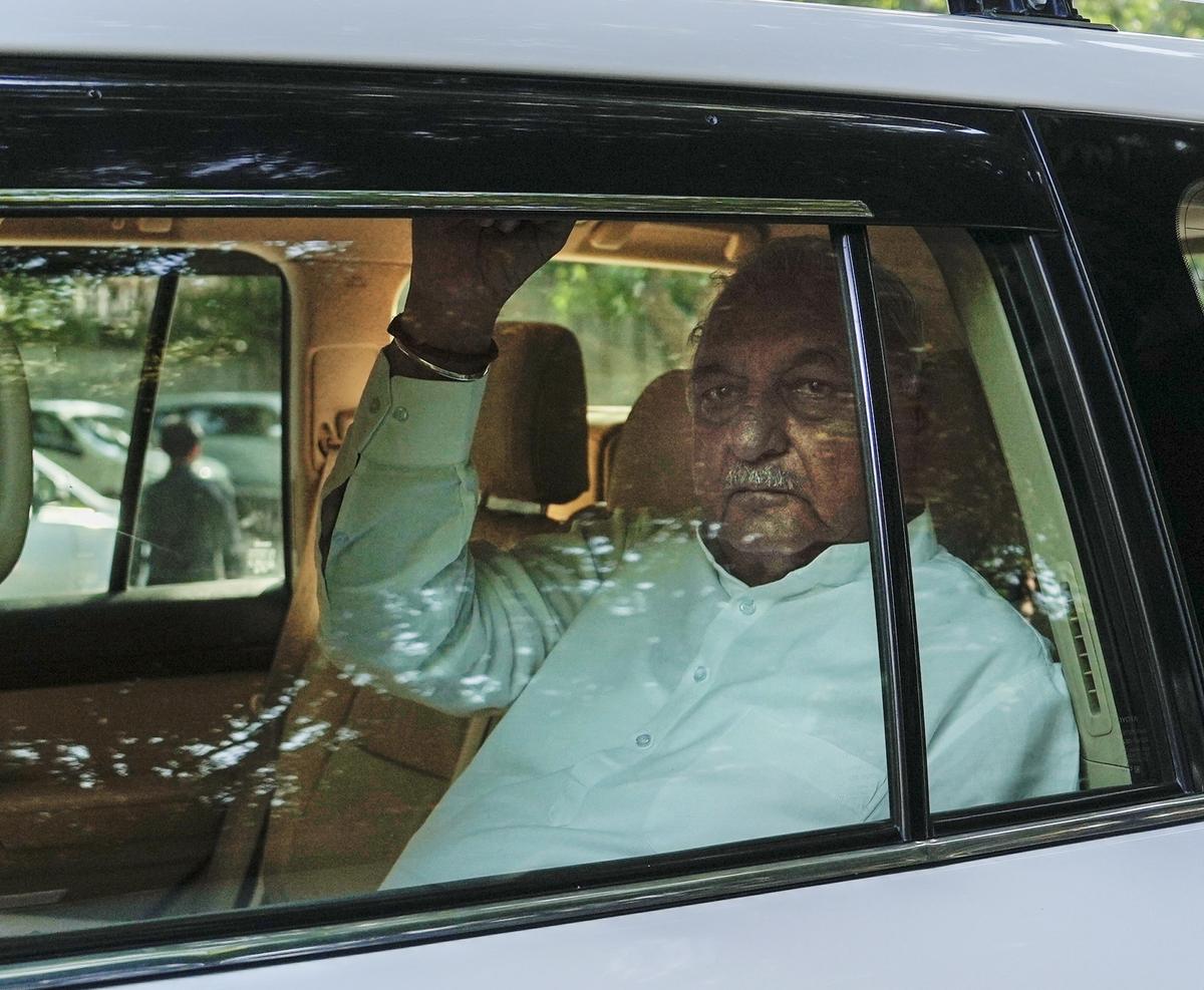 Senior Congress leader and former Haryana Chief Minister Bhupinder Singh Hooda. Senior Congress leader and former Haryana Chief Minister Bhupinder Singh Hooda.