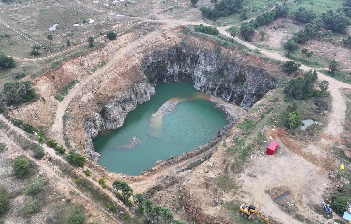 A channel brings water from a hillock to the Alanjeri tank. The water gets contaminated by quarry dust. If the water does not fill up the tank, a chain of 10 other tanks will not get water.  