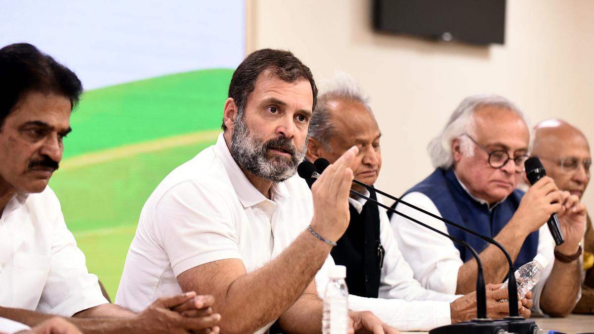Congress to hold fast on Monday to condemn disqualification of party leader Rahul Gandhi